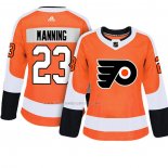 Maglia Hockey Donna Philadelphia Flyers Brandon Manning Autentico Giocatore Arancione