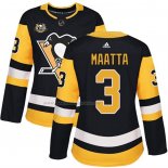 Maglia Hockey Donna Pittsburgh Penguins Olli Maatta 50 Anniversary Home Premier Nero