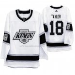 Maglia Hockey Los Angeles Kings Dave Taylor Heritage Throwback Bianco