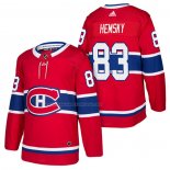 Maglia Hockey Montreal Canadiens Ales Hemsky Autentico Home 2018 Rosso