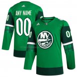 Maglia Hockey New York Islanders 2023 St. Patrick's Day Autentico Personalizzate Verde