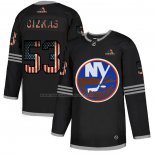 Maglia Hockey New York Islanders Casey Cizikas 2020 USA Flag Nero