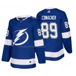 Maglia Hockey Tampa Bay Lightning Cory Conacher Home Autentico Giocatore Blu