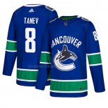 Maglia Hockey Vancouver Canucks Christopher Tanev Home Blu