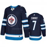 Maglia Hockey Winnipeg Jets Ben Chiarot Home Autentico Blu