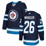 Maglia Hockey Winnipeg Jets Blake Wheeler Home Autentico Blu