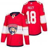 Maglia Hockey Florida Panthers Micheal Haley Autentico Home 2018 Rosso