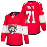 Maglia Hockey Florida Panthers Radim Vrbata Autentico Home 2018 Rosso