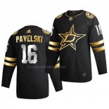 Maglia Hockey Golden Edition Dallas Stars Joe Pavelski Limited Autentico 2020-21 Nero