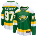Maglia Hockey Minnesota Wild Kirill Kaprizov Alternato Premier Breakaway 2023-24 Verde