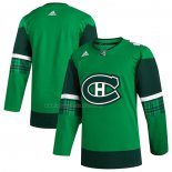 Maglia Hockey Montreal Canadiens 2023 St. Patrick's Day Autentico Verde