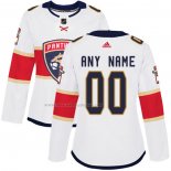 Maglia Hockey Donna Florida Panthers Personalizzate Away Bianco