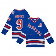 Maglia Hockey New York Rangers Adam Graves Mitchell & Ness 1993-94 Blue Line Blu
