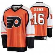 Maglia Hockey Philadelphia Flyers Bobby Clarke Premier Breakaway Retired Arancione