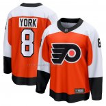 Maglia Hockey Philadelphia Flyers Cam York Home Breakaway Arancione