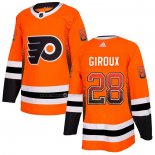 Maglia Hockey Philadelphia Flyers Claude Giroux Drift Fashion Arancione