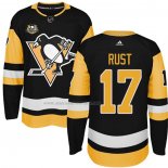 Maglia Hockey Pittsburgh Penguins Bryan Rust 50 Anniversary Home Premier Nero