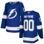 Maglia Hockey Tampa Bay Lightning Personalizzate Home Blu