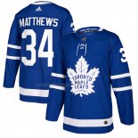 Maglia Hockey Toronto Maple Leafs Auston Matthews Home Autentico Blu