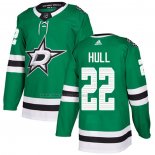 Maglia Hockey Dallas Stars Brett Hull Home Autentico Verde