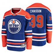 Maglia Hockey Edmonton Oilers Alex Chiasson Alternato Breakaway Blu