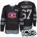 Maglia Hockey Montreal Canadiens Max Pacioretty 1917-2017 100th Anniversario Nero