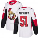 Maglia Hockey Ottawa Senators Artem Anisimov Road Autentico Bianco