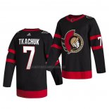 Maglia Hockey Ottawa Senators Brady Tkachuk Home Autentico Nero