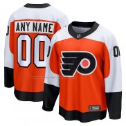 Maglia Hockey Philadelphia Flyers Home Premier Breakaway Personalizzate Arancione