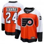 Maglia Hockey Philadelphia Flyers Nick Seeler Home Breakaway Arancione