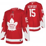 Maglia Hockey Toronto Maple Leafs Alexander Kerfoot Alternato Rosso