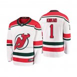 Maglia Hockey Bambino New Jersey Devils Keith Kinkaid Alternato Breakaway Bianco