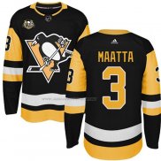 Maglia Hockey Bambino Pittsburgh Penguins Olli Maatta 50 Anniversary Home Premier Nero