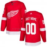 Maglia Hockey Detroit Red Wings Personalizzate Home Rosso
