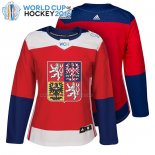 Maglia Hockey Donna Republica Checa Premier 2016 World Cup Rosso
