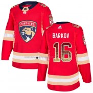 Maglia Hockey Florida Panthers Aleksander Barkov Drift Fashion Rosso