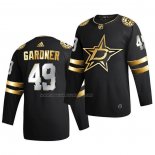 Maglia Hockey Golden Edition Dallas Stars Rhett Gardner Limited Autentico 2020-21 Nero