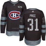 Maglia Hockey Montreal Canadiens Carey Price 1917-2017 100th Anniversario Nero
