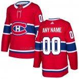 Maglia Hockey Montreal Canadiens Personalizzate Home Rosso