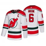 Maglia Hockey New Jersey Devils Andy Greene Alternato Autentico Bianco