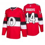 Maglia Hockey Ottawa Senators Alexandre Burrows 100 Classic Rosso