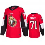 Maglia Hockey Ottawa Senators Chris Tierney Home Autentico Rosso