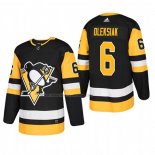 Maglia Hockey Pittsburgh Penguins Jamie Oleksiak Home Autentico Giocatore Nero