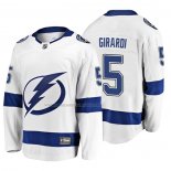 Maglia Hockey Tampa Bay Lightning Dan Girardi 2019 Away Breakaway Bianco