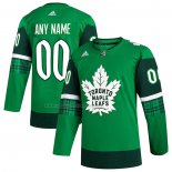 Maglia Hockey Toronto Maple Leafs 2023 St. Patrick's Day Autentico Personalizzate Verde
