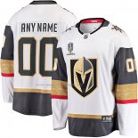 Maglia Hockey Vegas Golden Knights 2023 Stanley Cup Champions Away Breakaway Personalizzate Bianco