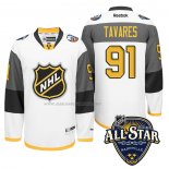 Maglia Hockey 2016 All Star New York Islanders John Tavares Bianco