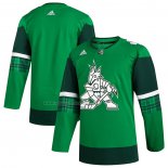 Maglia Hockey Arizona Coyotes 2023 St. Patrick's Day Autentico Verde