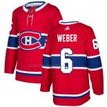 Maglia Hockey Bambino Montreal Canadiens Shea Weber Home Autentico Rosso