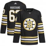 Maglia Hockey Boston Bruins Brad Marchand Primegreen Autentico Pro Nero